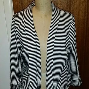 Striped summer jacket
